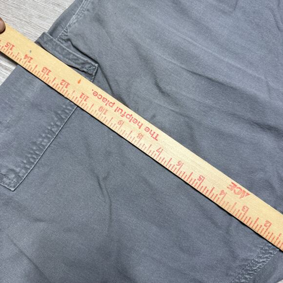 Carhartt Canvas Carpenter Pants Mens 36x30 Dungaree Gray Workwear B151 FAT - Picture 6 of 7